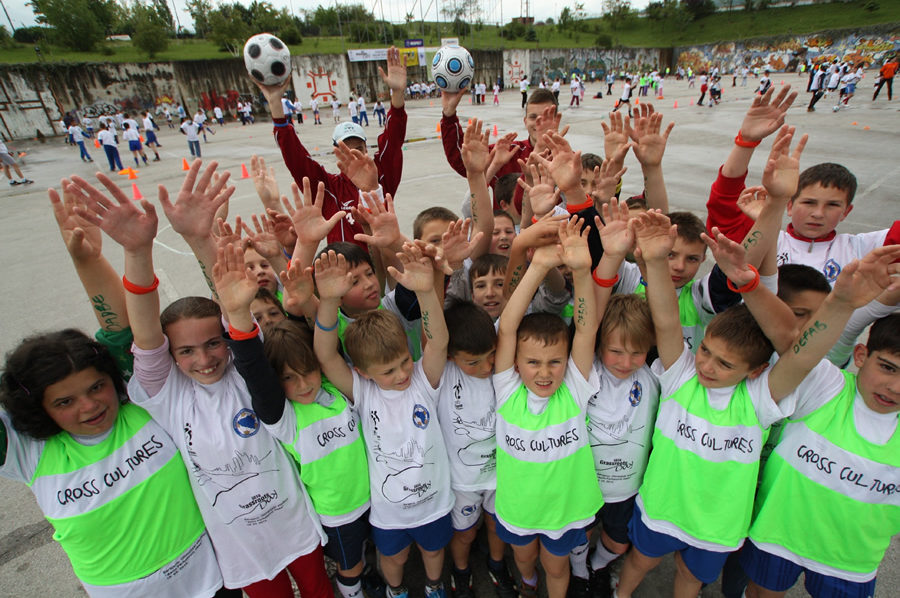 Odrzan Prvi internacionalni kamp Fudbal za sve